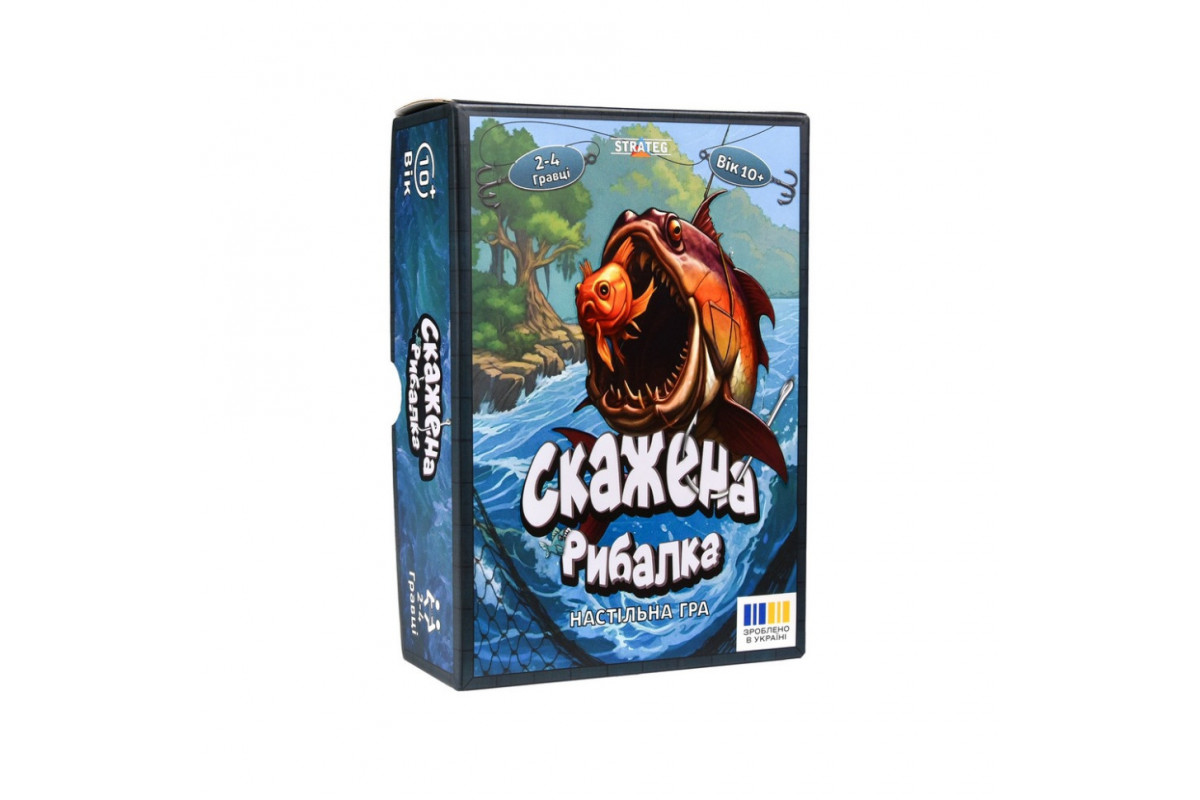 Карточная игра "Безумная рыбалка" 30845, 100 карточек