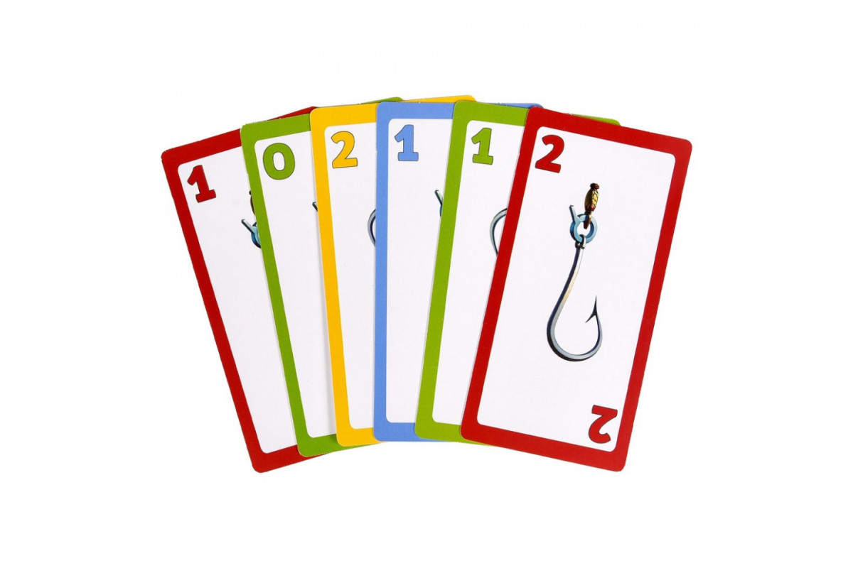 Карточная игра "Безумная рыбалка" 30845, 100 карточек