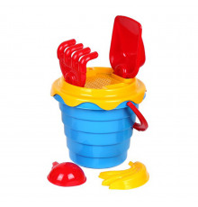Іграшка "Набір пісочний А" ТехноК 0489TXK 2 пасочки Блакитний