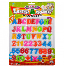 Английские буквы, цифры и знаки на магните 8305B