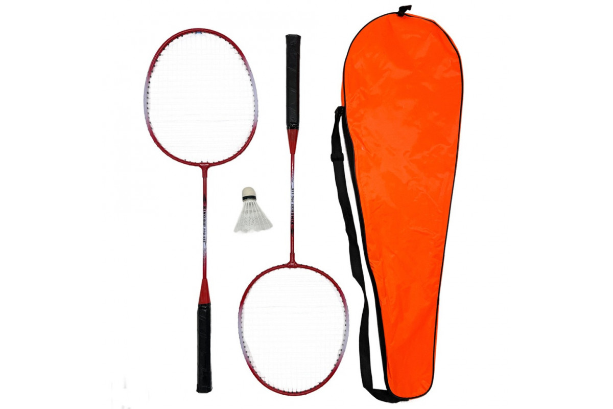 Набір для бадмінтону NE-BD-208OR 2 ракетки, волан, чохол