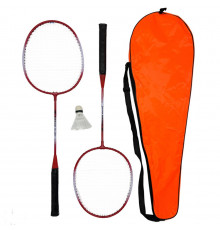 Набор для бадминтона NE-BD-208OR 2 ракетки, волан, чехол