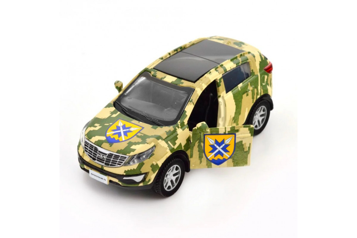 Автомодель серии «Шевроны Героев» Kia Sportage R «56 ОМПБр» TechnoDrive 250362M