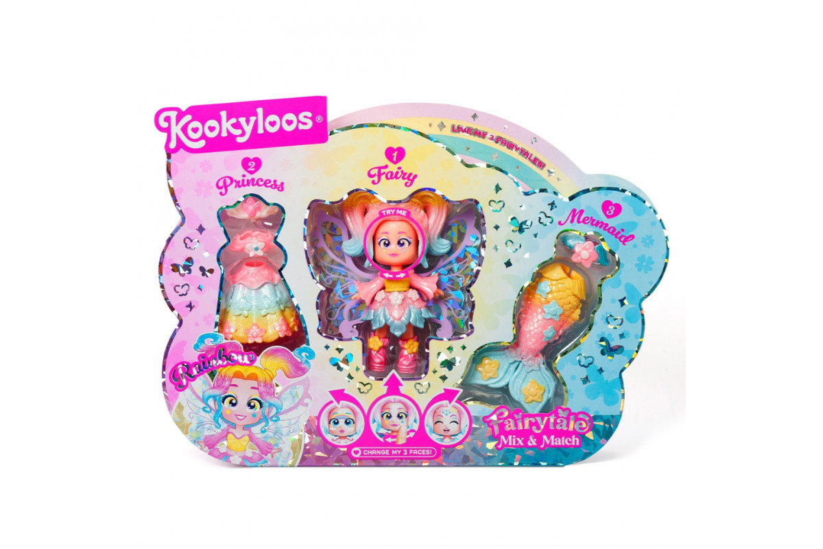 Игровой набор с куклой "Рейнбоу" KOOKYLOOS PKLSP106IN210 серии "Fairytale"