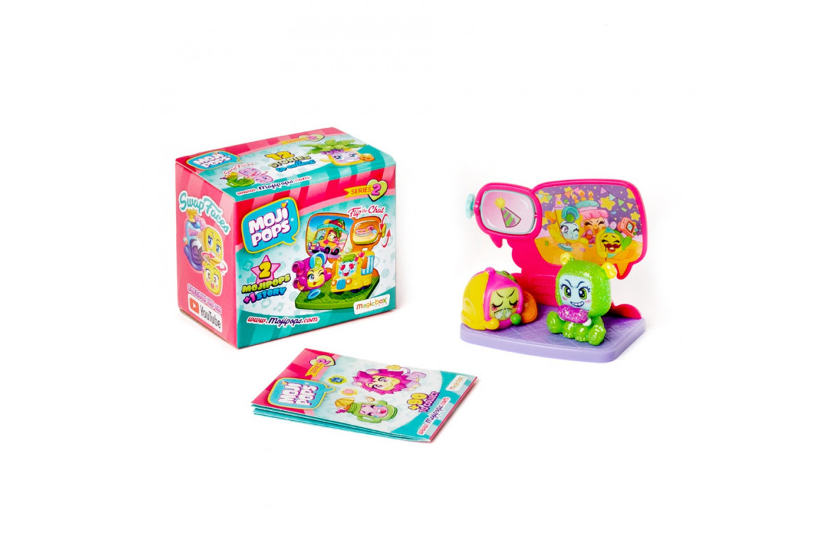 Іграшка-сюрприз "Коробочка Пригод" Moji Pops PMP2D612IN00 в асортименті, сцена та 2 фігурки