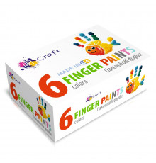 Набор пальчиковых красок 5023-AC 6 цветов по 20 мл