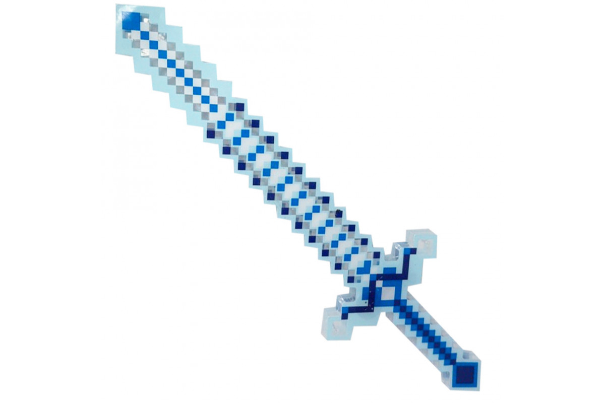 Детская игрушка Меч "Minecraft" MCR-M(Blue) световые и звуковые эффекты