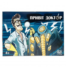 Настольная игра-бродилка "Привет доктор" Strateg 30779 на украинском языке