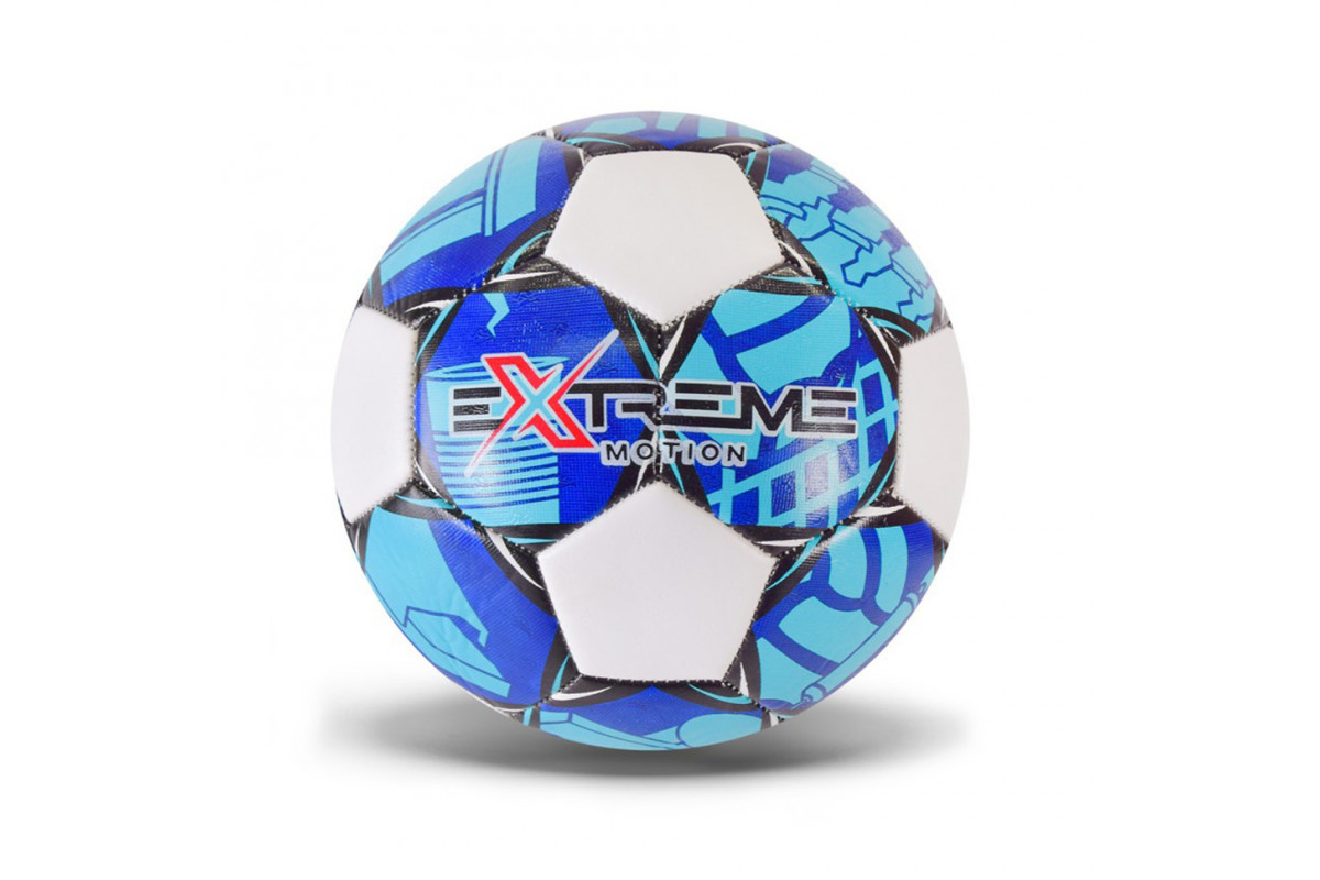 М'яч футбольний "Extreme motion" FB24018 розмір № 5  Синій