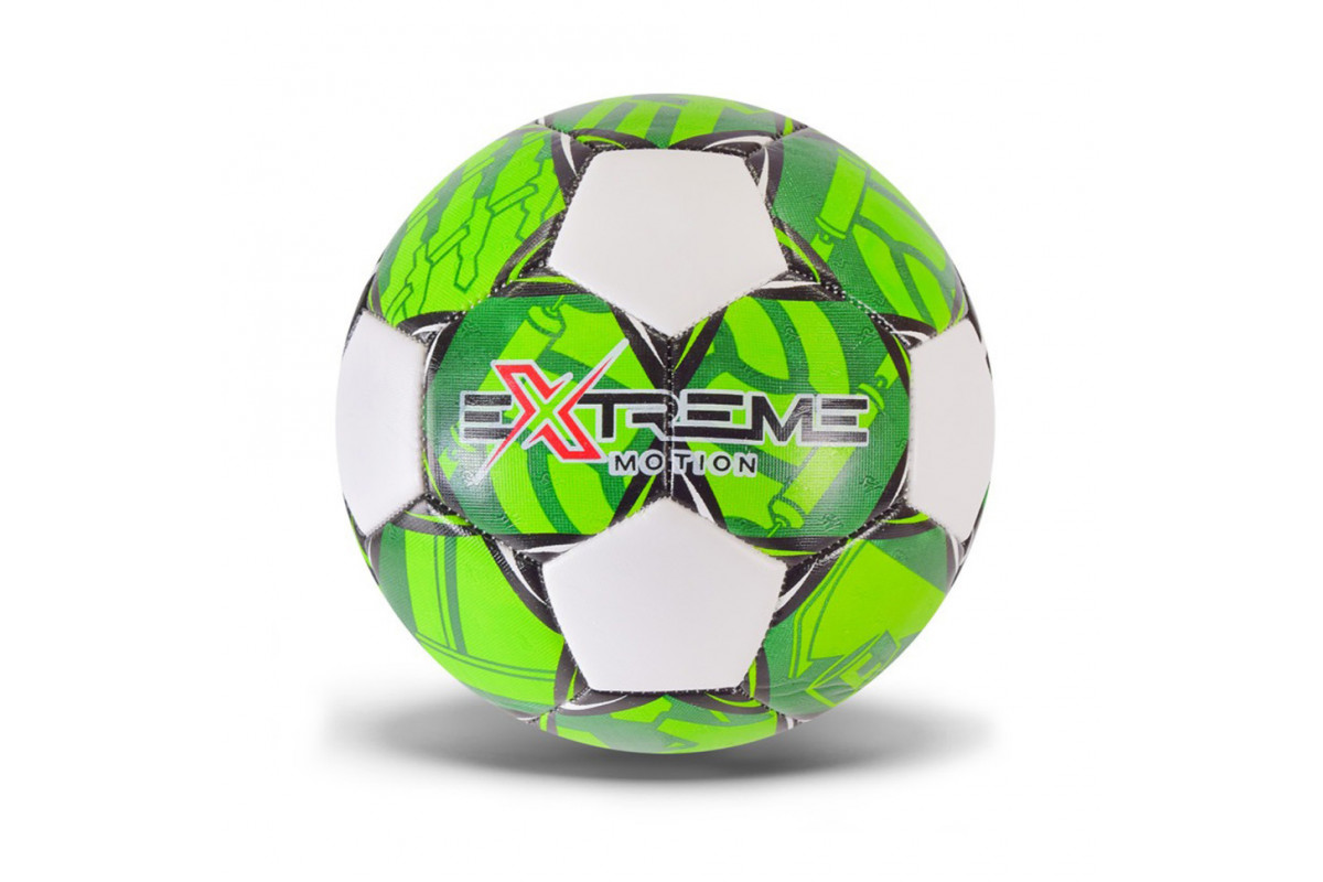Мяч футбольный "Extreme motion" FB24018 размер № 5  Зеленый