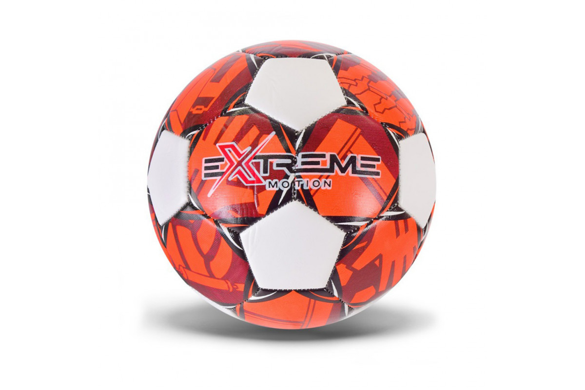 Мяч футбольный "Extreme motion" FB24018 размер № 5  Оранжевый