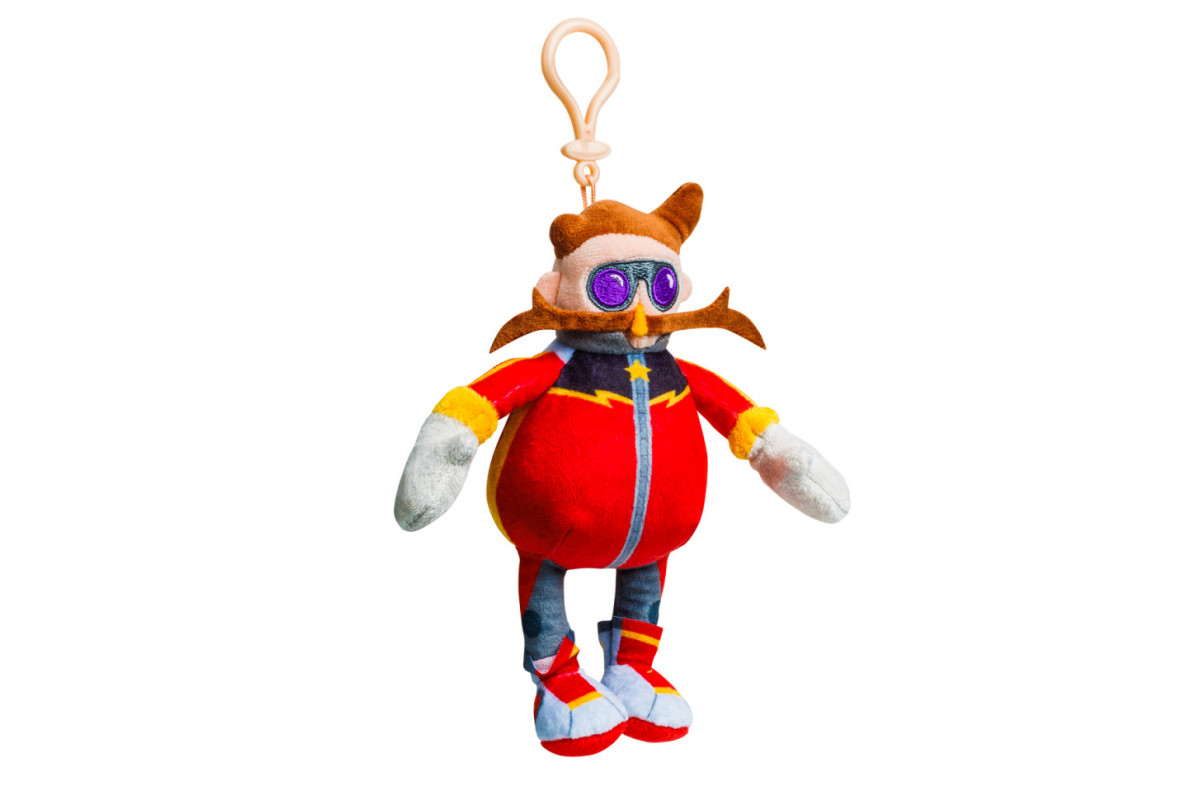 М'яка іграшка на кліпсі Доктор Еггман SONIC PRIME SON7004E 15 см