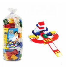 Детский конструктор „Юни-блок”-70 70118 из 70 больших деталей