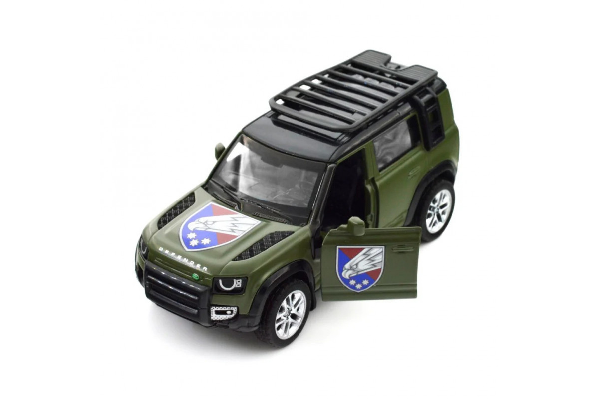 Автомодель серії «Шеврони Героїв» Land Rover Defender 110 «25 ОПДБр» TechnoDrive 250289M