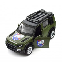 Автомодель серии "Шевроны Героев" Land Rover Defender 110 "25 ОПДБр" TechnoDrive 250289M