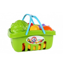 Игровой набор продуктов 5354TXK в корзинке Зеленый
