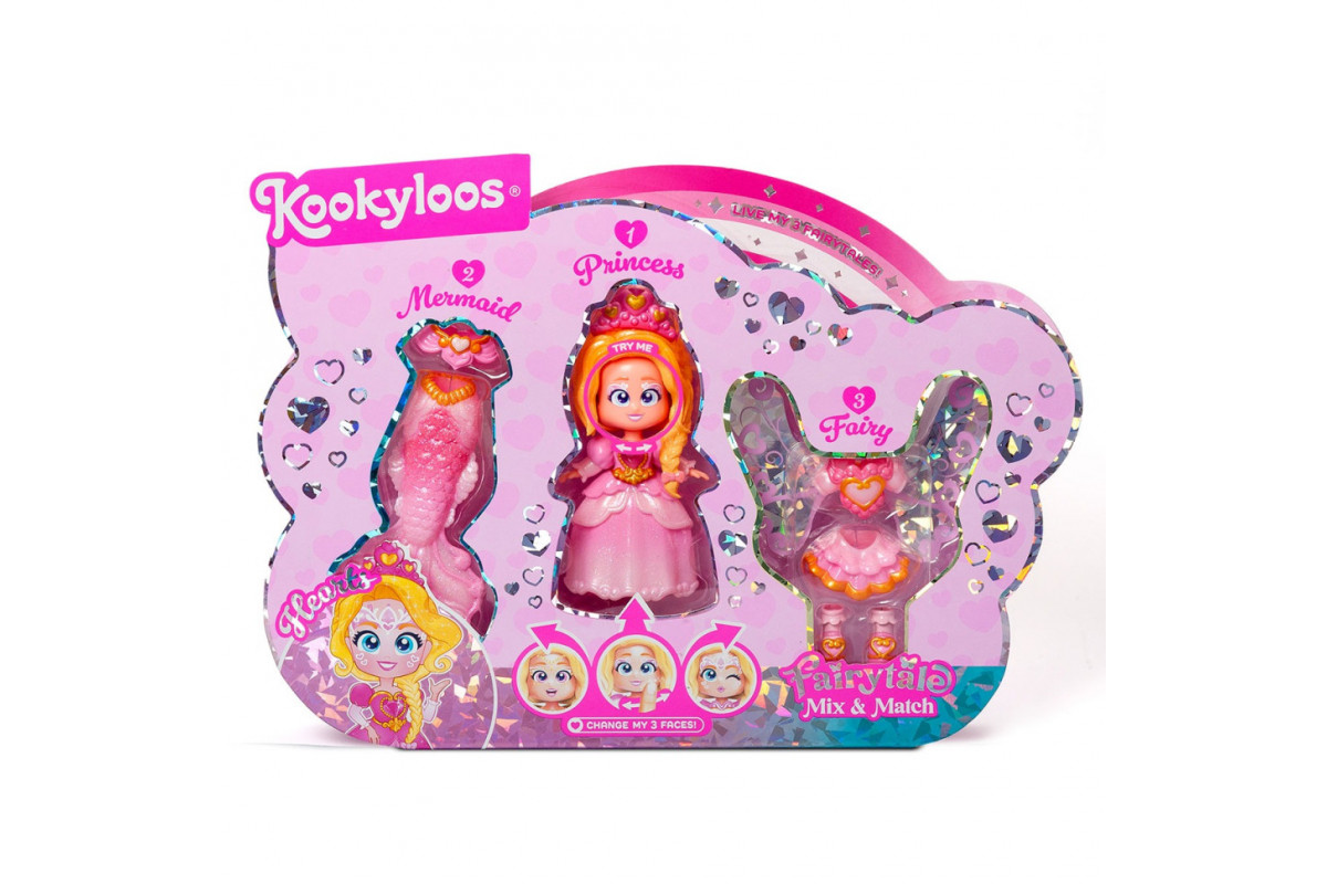 Игровой набор с куклой "Сердечко" KOOKYLOOS PKLSP106IN220 серии "Fairytale"