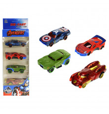 Набор машинок металлических "Супергерой" 1210-11S