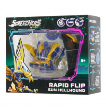 Игровой набор "S5 L0.5 Сан Хелхаунд" Screechers Wild! EU686104B запускатель, машинка-трансформер