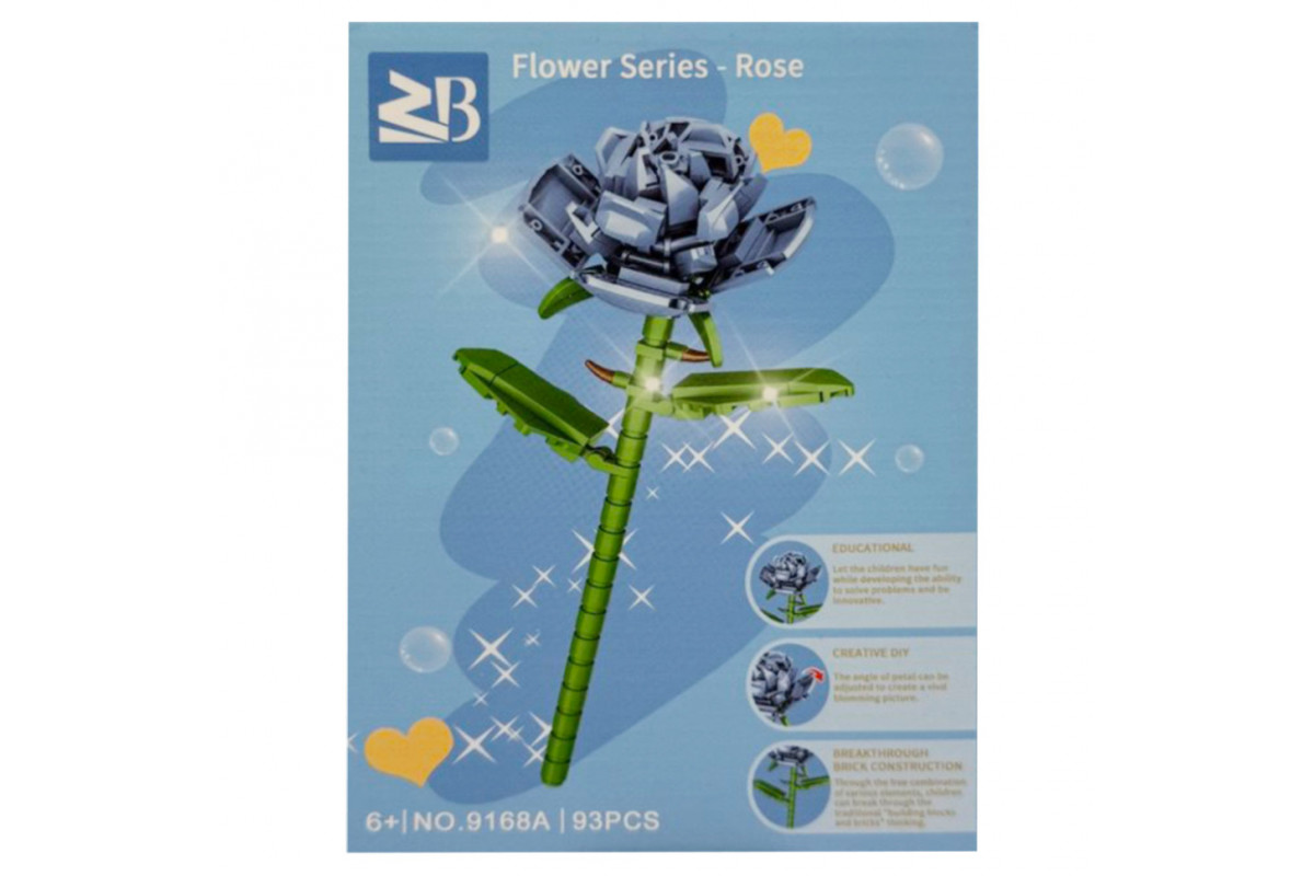 Конструктор детский "Rose" 9119A-9168A 93 детали