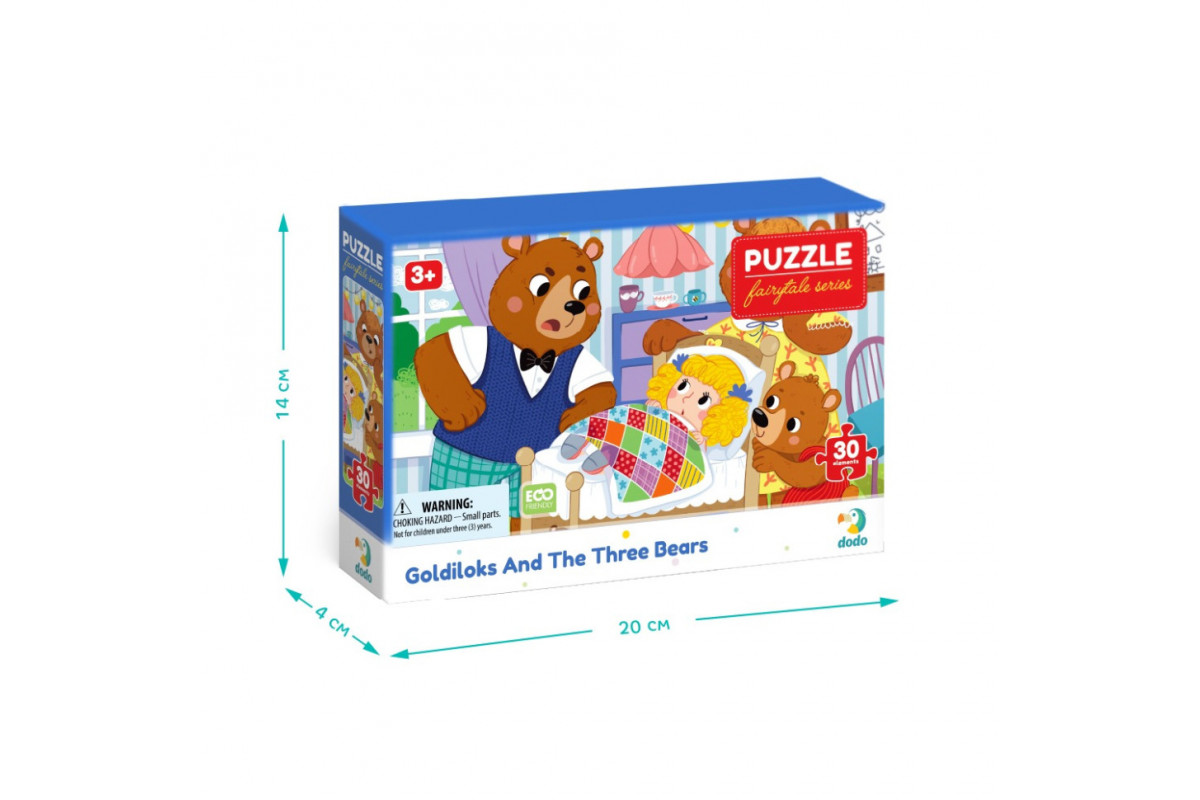 Дитячий пазл "Три ведмеді" 300696, 30 елементів