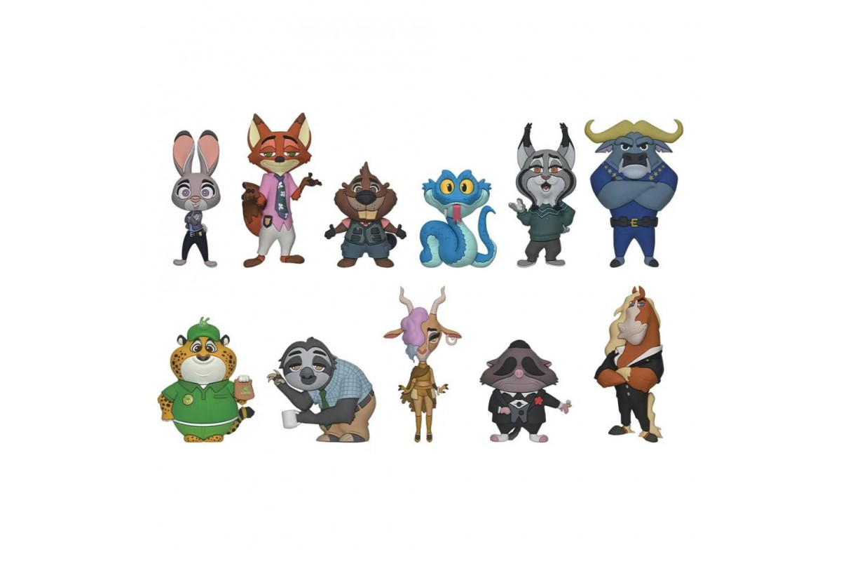 Игровая фигурка на клипсе 84065 серии "Зоотрополис 2" в ассортименте