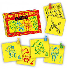 Настольная игра "Казаки" MKZ0818, карточки и 20 пластиковых фишек