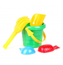 Іграшка "Набір Карапуз" ТехноК 2841TXK для ігор з піском Зелений