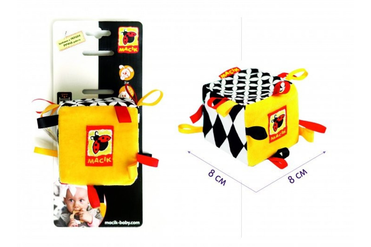 Погремушка-кубик B&W МСР 010501-01