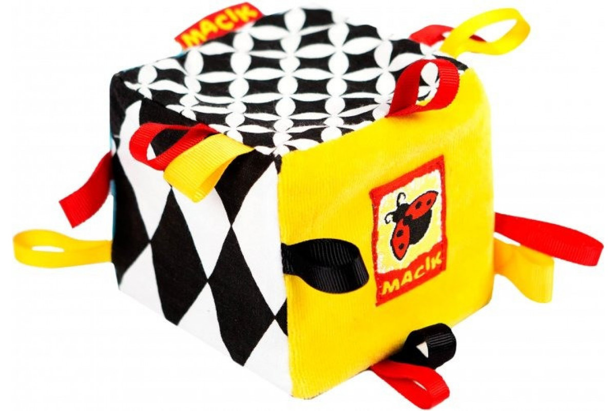 Погремушка-кубик B&W МСР 010501-01