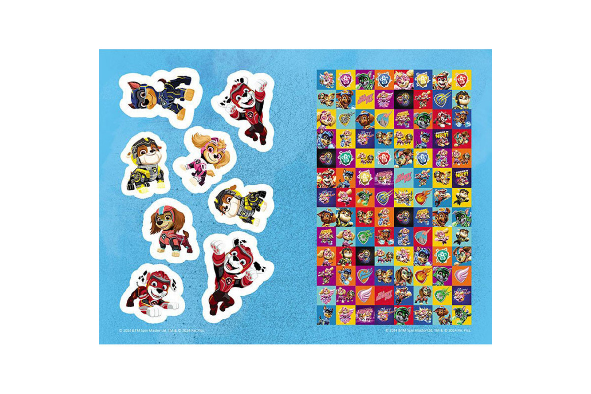 Кольорові пригоди з наклейками Герої міста Пригод 237006 Щенячий Патруль