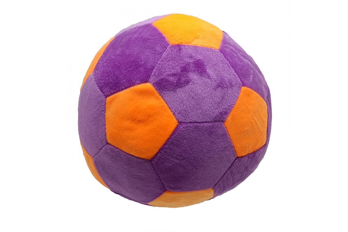 Игрушка мягконабивная Мяч футбольный МС 180402-01(Violet) 22 см
