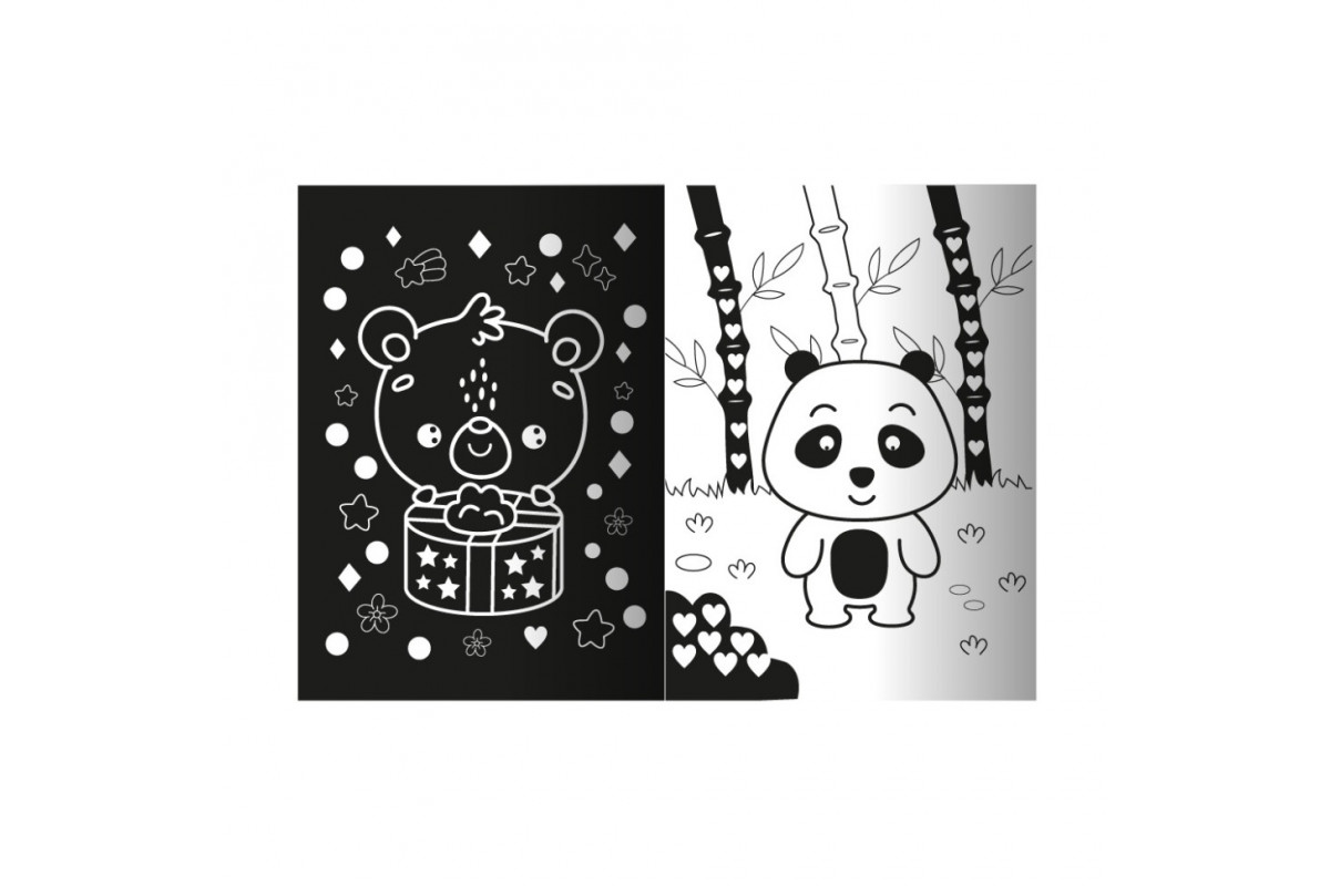 Детская книжечка с неоновыми стикерами "Потешное королевство" РМ-69-04