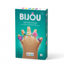 Набор самозатвердевающего пластилина ЛИПАКА 31001-UA01 Бижутерия: Цветочные Кольца