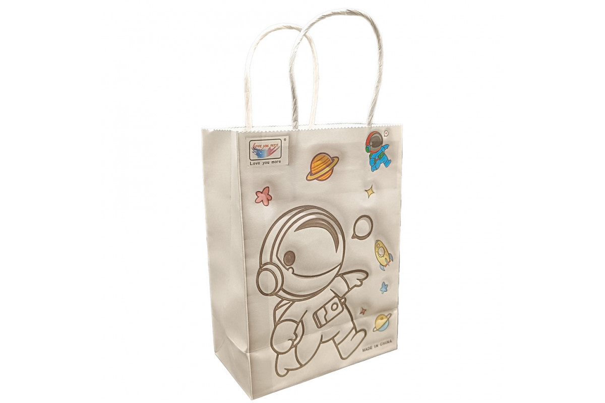 Детская раскраска "Космонавты" 23-201-10 с фломастерами