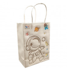 Детская раскраска "Космонавты" 23-201-10 с фломастерами