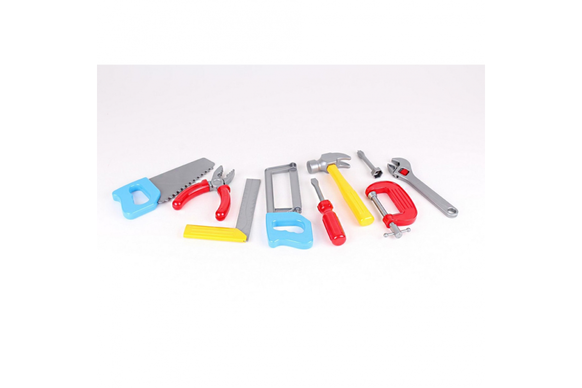 Детский "Набор инструментов" ТехноК 4371TXK, 10 предметов