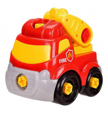 Детский конструктор-скрутка SG-2296AB отвертка и 3 насадки Красный