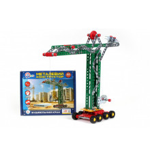 Конструктор металлический "Строительный кран" 4838TXK, 303 детали