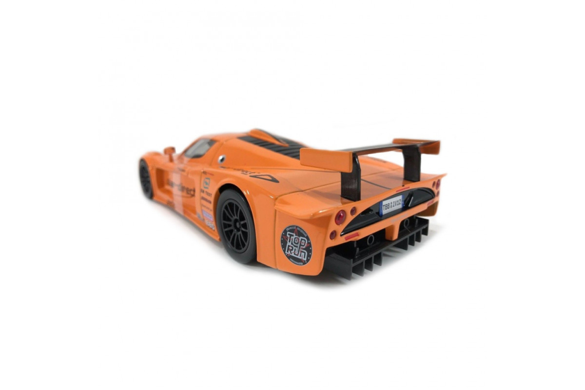 Детская автомодель MASERATI MC12 Bburago 18-21078 оранжевый, 1:24