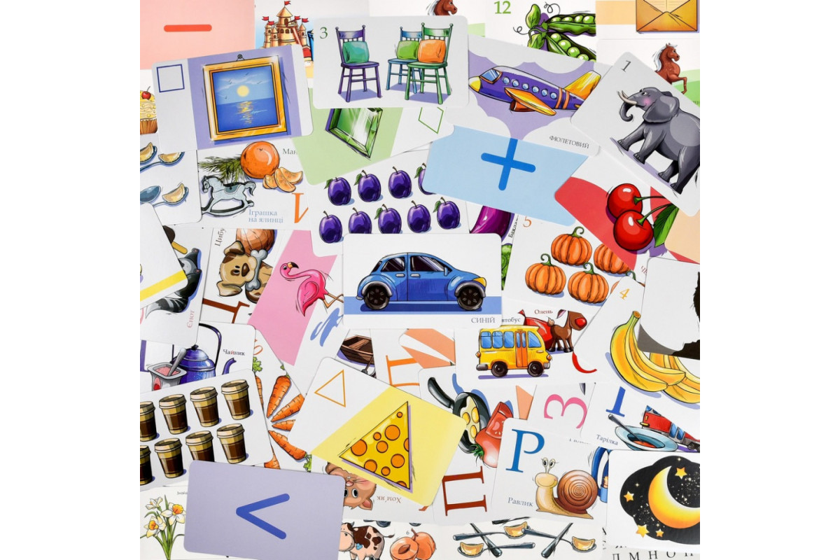 Настольная игра "Умный чемодан. Азбука, цифры, вкусы, цвета" 30377