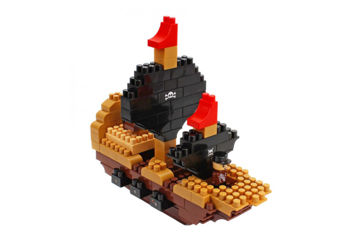 Детский развивающий конструктор "Pirate island" 2642TXK 170 деталей