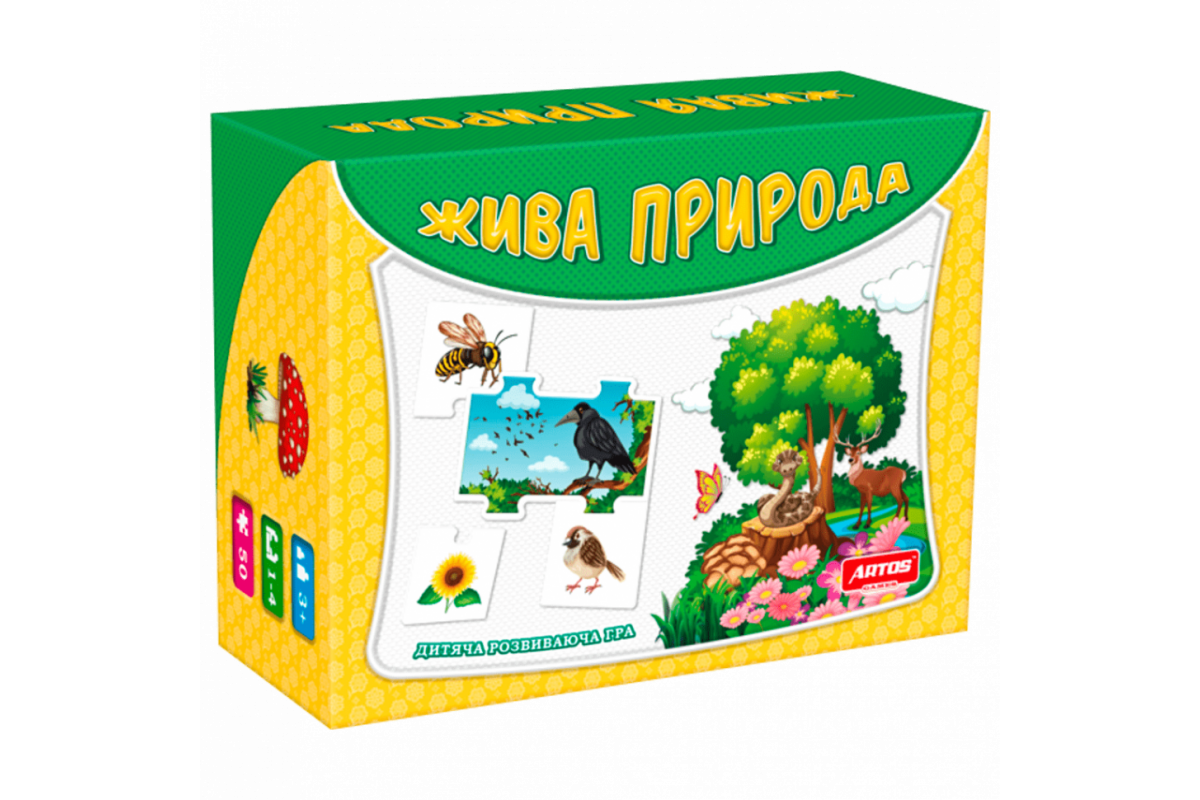 Развивающая игра премиум "Живая природа" Artos Games 0543ATS