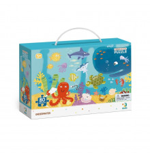 Детский пазл Дно Океана DoDo 300134,  80 элементов