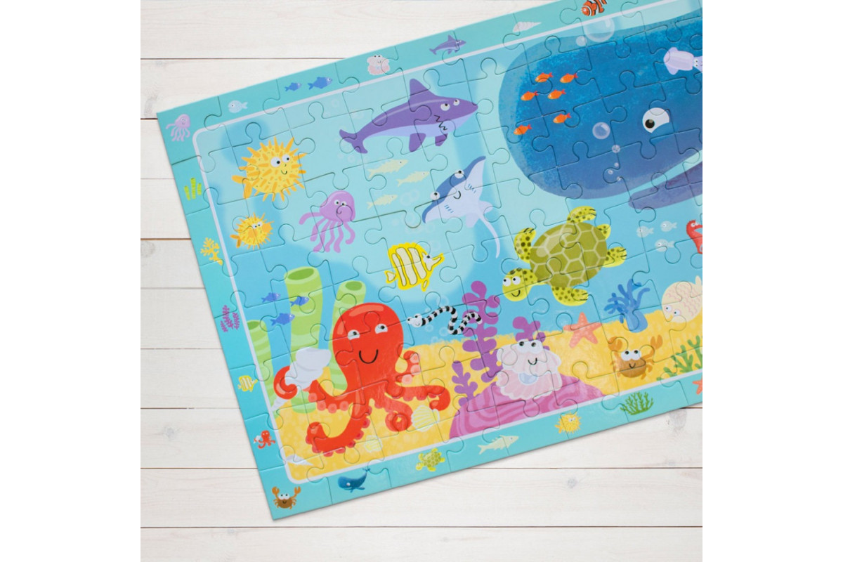 Детский пазл Дно Океана DoDo 300134,  80 элементов