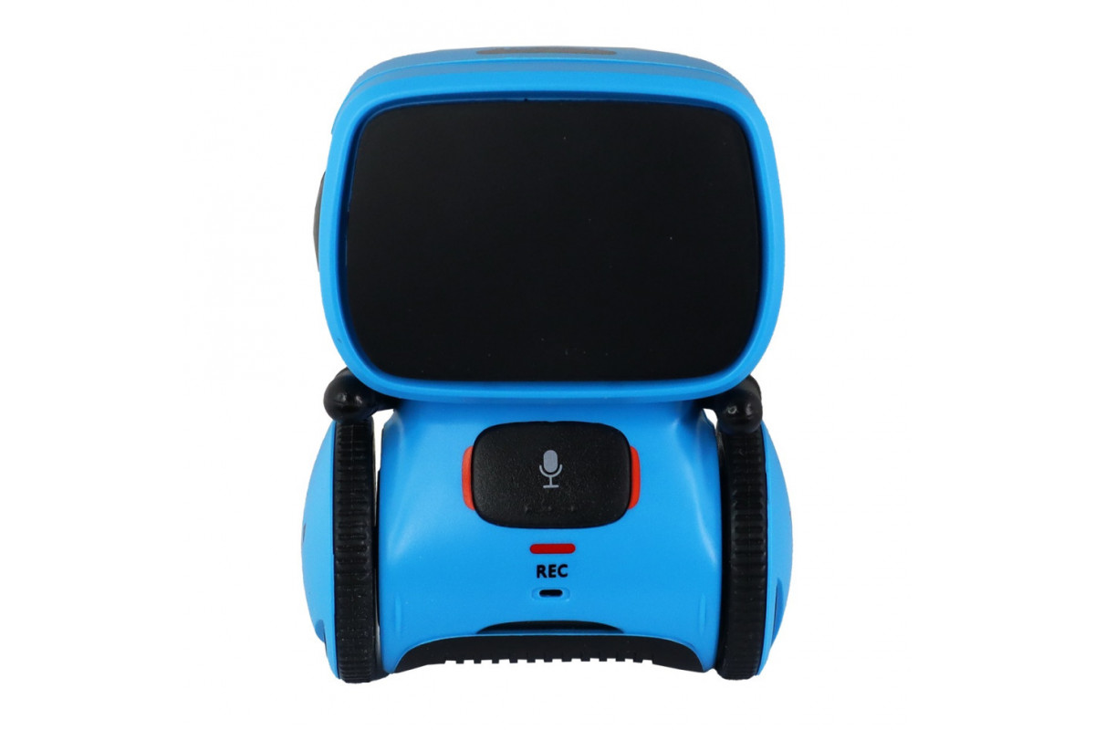 Детская игрушка "Интерактивный робот" AT001-05-UKR синий, с голосовым управлением