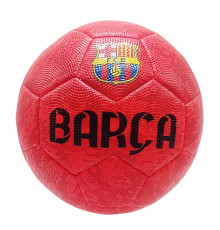 Мяч футбольный "FCB Barca" Bambi FB2257 размер № 5  Красный