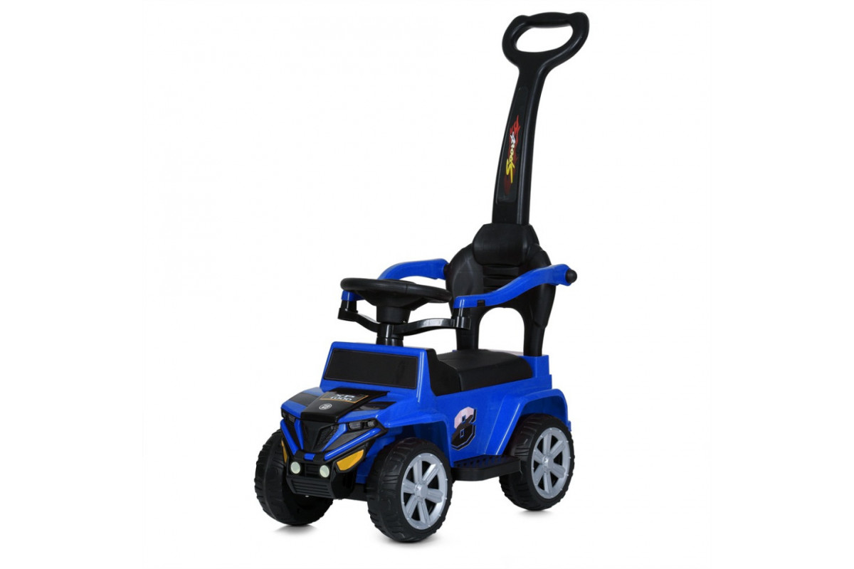 Детская каталка-толокар 2 в 1 M 5805EL-4 с родительской ручкой