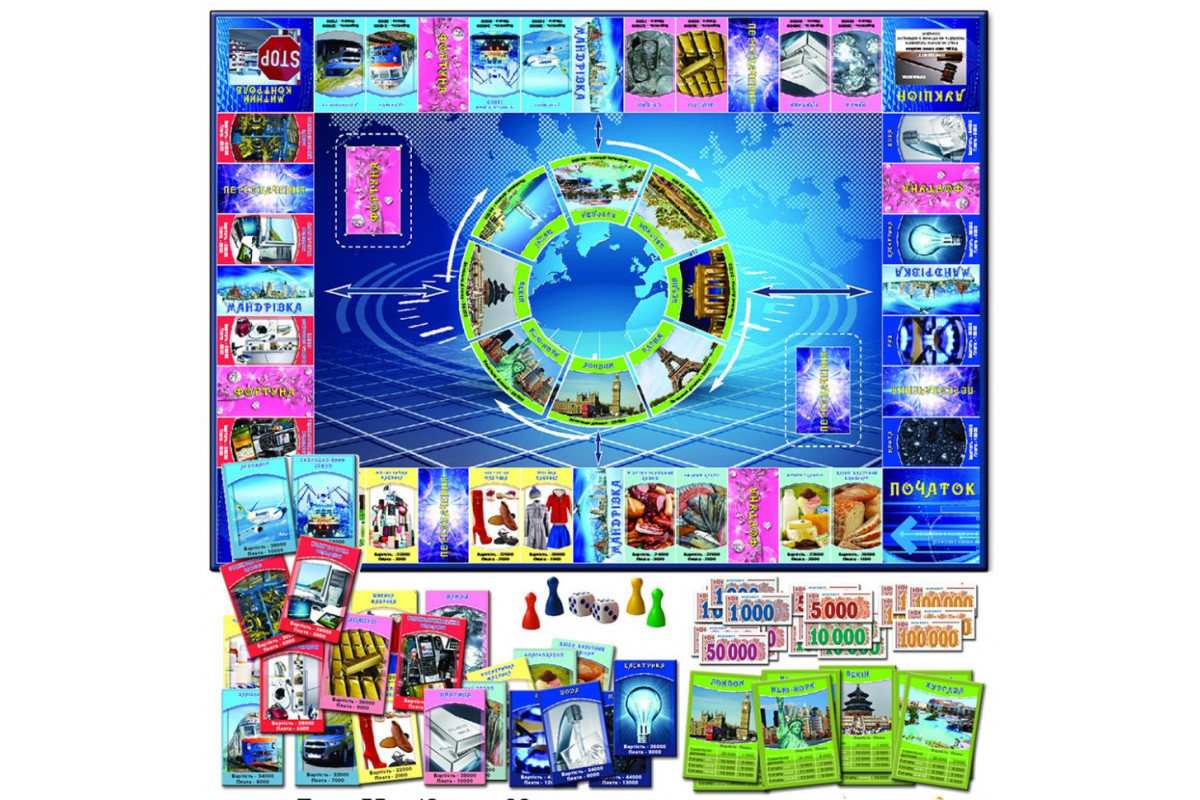 Настольная игра "Менеджер" 82203 на укр. языке