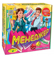 Настольная игра "Менеджер" 82203 на укр. языке